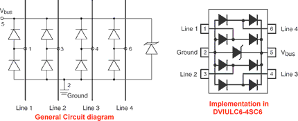 Figure 2. Diode array topology circuits